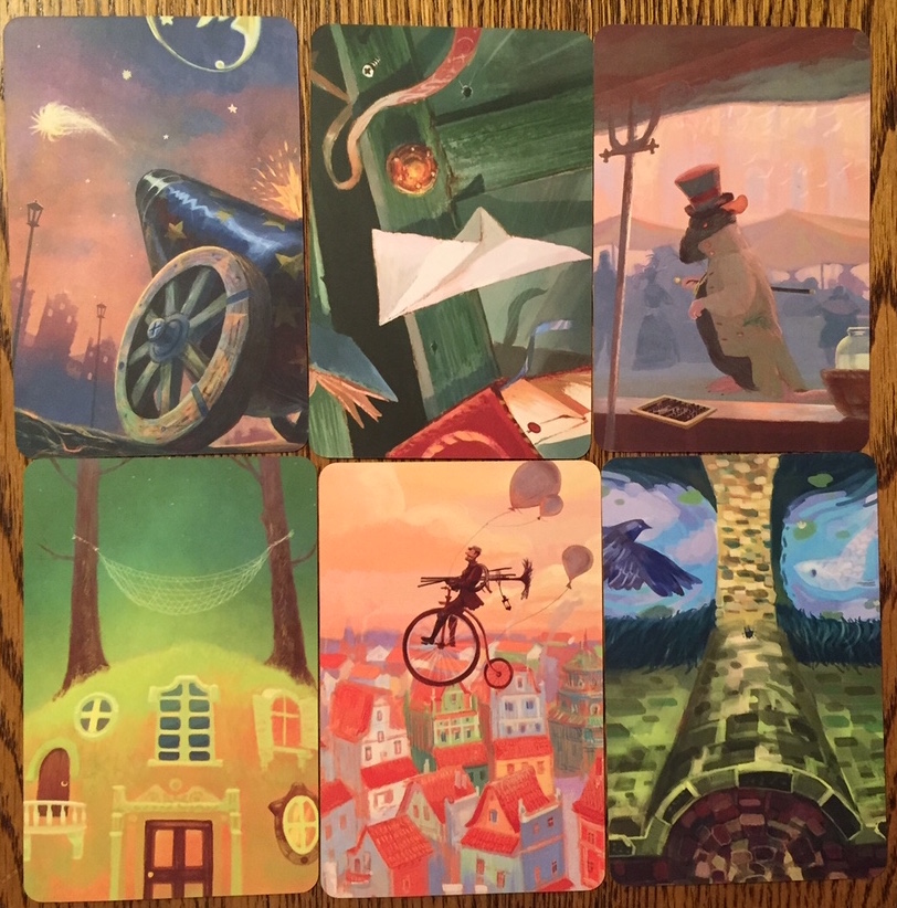 Otra carta de Mysterium mostrando su atmósfera sobrenatural